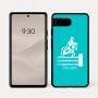 כיסוי בעיצוב אישי עם השם שלך לדגם - Google Pixel 7a 5G בעיצוב רוכב סוסים
