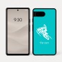 כיסוי בעיצוב אישי עם השם שלך לדגם - Google Pixel 7a 5G בעיצוב אופנוע שלג