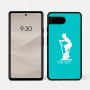 כיסוי בעיצוב אישי עם השם שלך לדגם - Google Pixel 7a 5G בעיצוב אימון ספינינג - אישה
