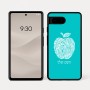 כיסוי בעיצוב אישי עם השם שלך לדגם - Google Pixel 7a 5G בעיצוב הדפס תפוח