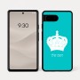 כיסוי בעיצוב אישי עם השם שלך לדגם - Google Pixel 7a 5G בעיצוב כתר מלכותי