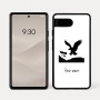 כיסוי בעיצוב אישי עם השם שלך לדגם - Google Pixel 7a 5G בעיצוב נשר אמריקאי