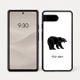 כיסוי בעיצוב אישי עם השם שלך לדגם - Google Pixel 7a 5G בעיצוב דוב