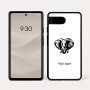 כיסוי בעיצוב אישי עם השם שלך לדגם - Google Pixel 7a 5G בעיצוב ראש פיל