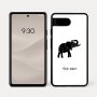 כיסוי בעיצוב אישי עם השם שלך לדגם - Google Pixel 7a 5G בעיצוב פיל