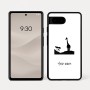 כיסוי בעיצוב אישי עם השם שלך לדגם - Google Pixel 7a 5G בעיצוב ג'ירפה באפריקה