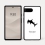כיסוי בעיצוב אישי עם השם שלך לדגם - Google Pixel 7a 5G בעיצוב כריש ראש פטיש