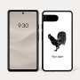כיסוי בעיצוב אישי עם השם שלך לדגם - Google Pixel 7a 5G בעיצוב תרנגול