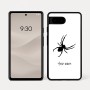 כיסוי בעיצוב אישי עם השם שלך לדגם - Google Pixel 7a 5G בעיצוב עכביש