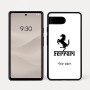 כיסוי בעיצוב אישי עם השם שלך לדגם - Google Pixel 7a 5G בעיצוב פרארי
