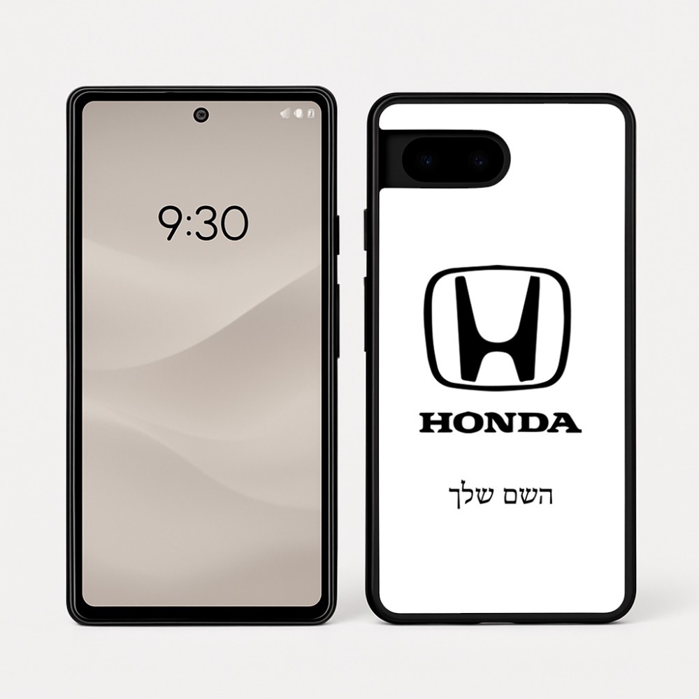 כיסוי בעיצוב אישי עם השם שלך לדגם - Google Pixel 7a 5G בעיצוב הונדה 2