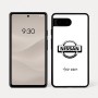 כיסוי בעיצוב אישי עם השם שלך לדגם - Google Pixel 7a 5G בעיצוב ניסאן