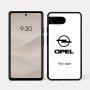 כיסוי בעיצוב אישי עם השם שלך לדגם - Google Pixel 7a 5G בעיצוב אופל