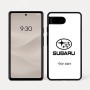 כיסוי בעיצוב אישי עם השם שלך לדגם - Google Pixel 7a 5G בעיצוב סובארו