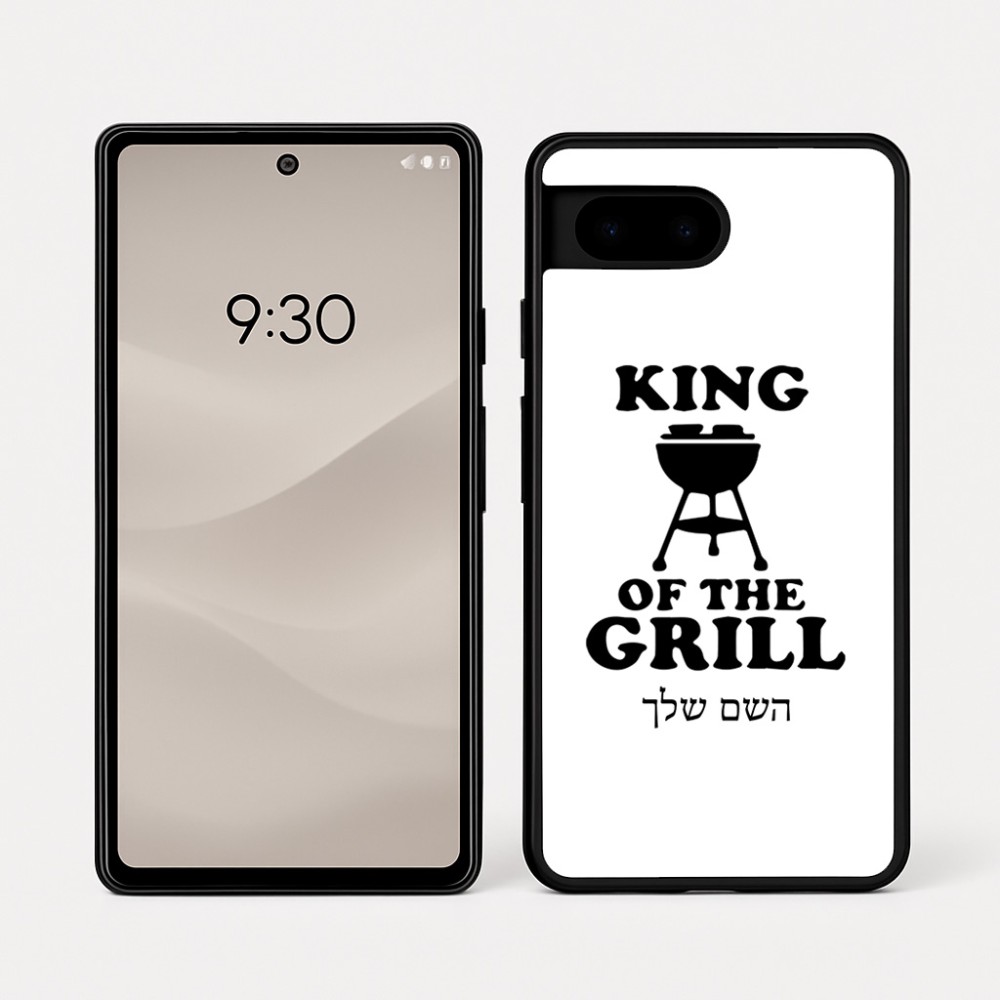 כיסוי בעיצוב אישי עם השם שלך לדגם - Google Pixel 7a 5G בעיצוב מלך הגריל