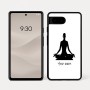 כיסוי בעיצוב אישי עם השם שלך לדגם - Google Pixel 7a 5G בעיצוב אימון יוגה