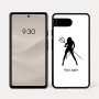 כיסוי בעיצוב אישי עם השם שלך לדגם - Google Pixel 7a 5G בעיצוב אישה שטן