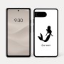 כיסוי בעיצוב אישי עם השם שלך לדגם - Google Pixel 7a 5G בעיצוב בתולת ים - אישה