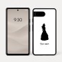 כיסוי בעיצוב אישי עם השם שלך לדגם - Google Pixel 7a 5G בעיצוב נסיכה