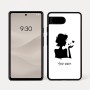 כיסוי בעיצוב אישי עם השם שלך לדגם - Google Pixel 7a 5G בעיצוב אהבת נשים