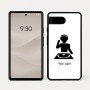 כיסוי בעיצוב אישי עם השם שלך לדגם - Google Pixel 7a 5G בעיצוב אזור מוזיקה של די ג'יי