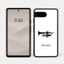 כיסוי בעיצוב אישי עם השם שלך לדגם - Google Pixel 7a 5G בעיצוב חצוצרה