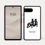 כיסוי בעיצוב אישי עם השם שלך לדגם - Google Pixel 7a 5G בעיצוב מזלות - תאומים