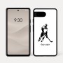 כיסוי בעיצוב אישי עם השם שלך לדגם - Google Pixel 7a 5G בעיצוב שחקן הוקי