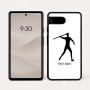 כיסוי בעיצוב אישי עם השם שלך לדגם - Google Pixel 7a 5G בעיצוב זורק כידון