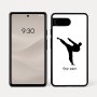 כיסוי בעיצוב אישי עם השם שלך לדגם - Google Pixel 7a 5G בעיצוב קרטה