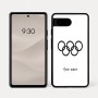 כיסוי בעיצוב אישי עם השם שלך לדגם - Google Pixel 7a 5G בעיצוב אולימפי