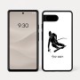 כיסוי בעיצוב אישי עם השם שלך לדגם - Google Pixel 7a 5G בעיצוב סקי