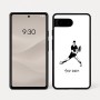 כיסוי בעיצוב אישי עם השם שלך לדגם - Google Pixel 7a 5G בעיצוב שחקן טניס