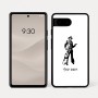 כיסוי בעיצוב אישי עם השם שלך לדגם - Google Pixel 7a 5G בעיצוב קאובוי המערב הפרוע