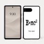 כיסוי בעיצוב אישי עם השם שלך לדגם - Google Pixel 7a 5G בעיצוב נוסחת אלברט איינשטיין