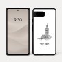 כיסוי בעיצוב אישי עם השם שלך לדגם - Google Pixel 7a 5G בעיצוב ביג בן