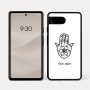 כיסוי בעיצוב אישי עם השם שלך לדגם - Google Pixel 7a 5G בעיצוב חמסה - קבלה