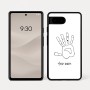 כיסוי בעיצוב אישי עם השם שלך לדגם - Google Pixel 7a 5G בעיצוב יד