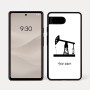 כיסוי בעיצוב אישי עם השם שלך לדגם - Google Pixel 7a 5G בעיצוב באר נפט
