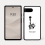 כיסוי בעיצוב אישי עם השם שלך לדגם - Google Pixel 7a 5G בעיצוב פסל החירות