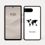 כיסוי בעיצוב אישי עם השם שלך לדגם - Google Pixel 7a 5G בעיצוב מפת העולם