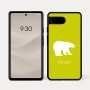 כיסוי בעיצוב אישי עם השם שלך לדגם - Google Pixel 7a 5G בעיצוב דוב