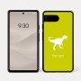 כיסוי בעיצוב אישי עם השם שלך לדגם - Google Pixel 7a 5G בעיצוב דינוזאור