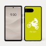 כיסוי בעיצוב אישי עם השם שלך לדגם - Google Pixel 7a 5G בעיצוב מוטוקרוס