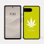 כיסוי בעיצוב אישי עם השם שלך לדגם - Google Pixel 7a 5G בעיצוב עלה מריחואנה - גראס