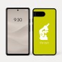 כיסוי בעיצוב אישי עם השם שלך לדגם - Google Pixel 7a 5G בעיצוב מיקרוסקופ