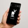 כיסוי בעיצוב אישי עם השם שלך לדגם - Google Pixel 7a 5G בעיצוב צבי