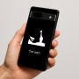כיסוי בעיצוב אישי עם השם שלך לדגם - Google Pixel 7a 5G בעיצוב ג'ירפה באפריקה