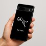 כיסוי בעיצוב אישי עם השם שלך לדגם - Google Pixel 7a 5G בעיצוב פומה