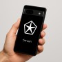 כיסוי בעיצוב אישי עם השם שלך לדגם - Google Pixel 7a 5G בעיצוב קרייזלר